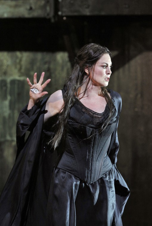Soprano Anna Caterina  Antonacci is Cassandra in San Francisco Opera's production of Berlioz's "Les Troyens." Photo: Cory Weaver